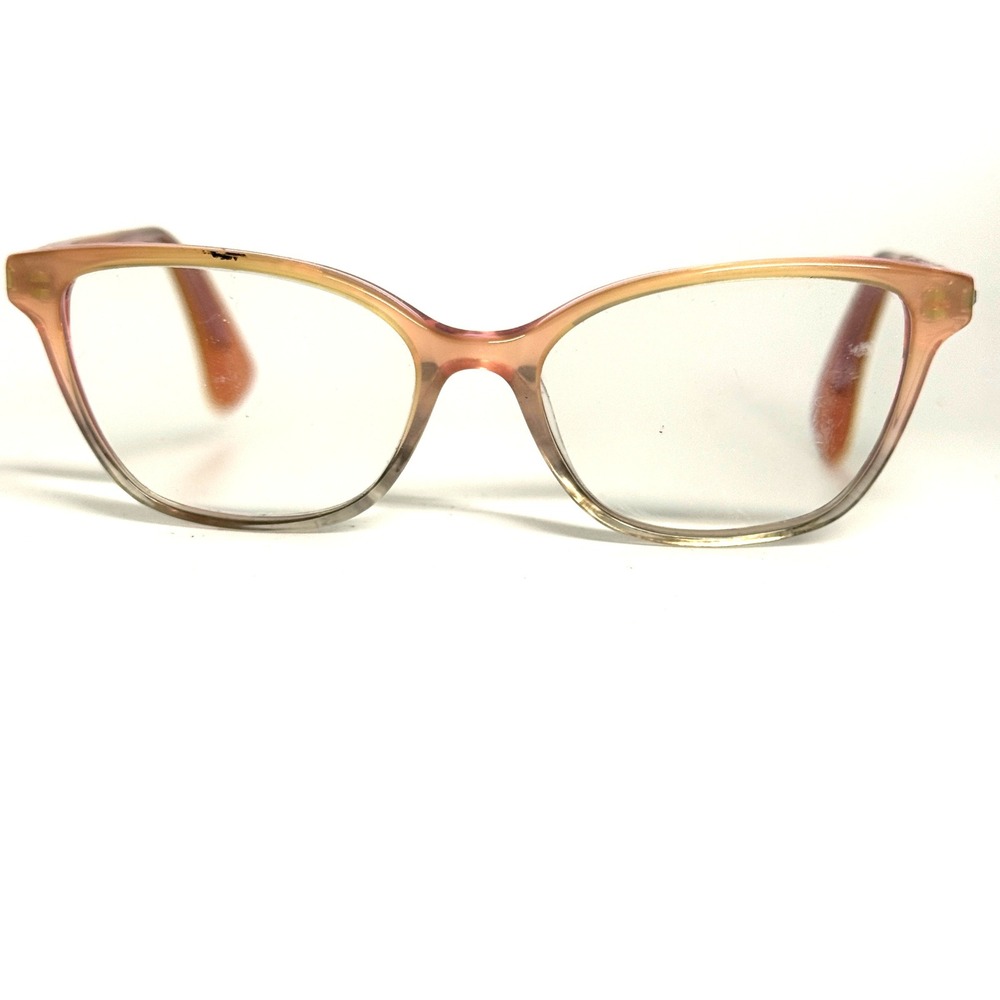 Vera Wang Lola AP Pink Ombre Cat Eye Eyeglasses Frames 51-16-135 Womens